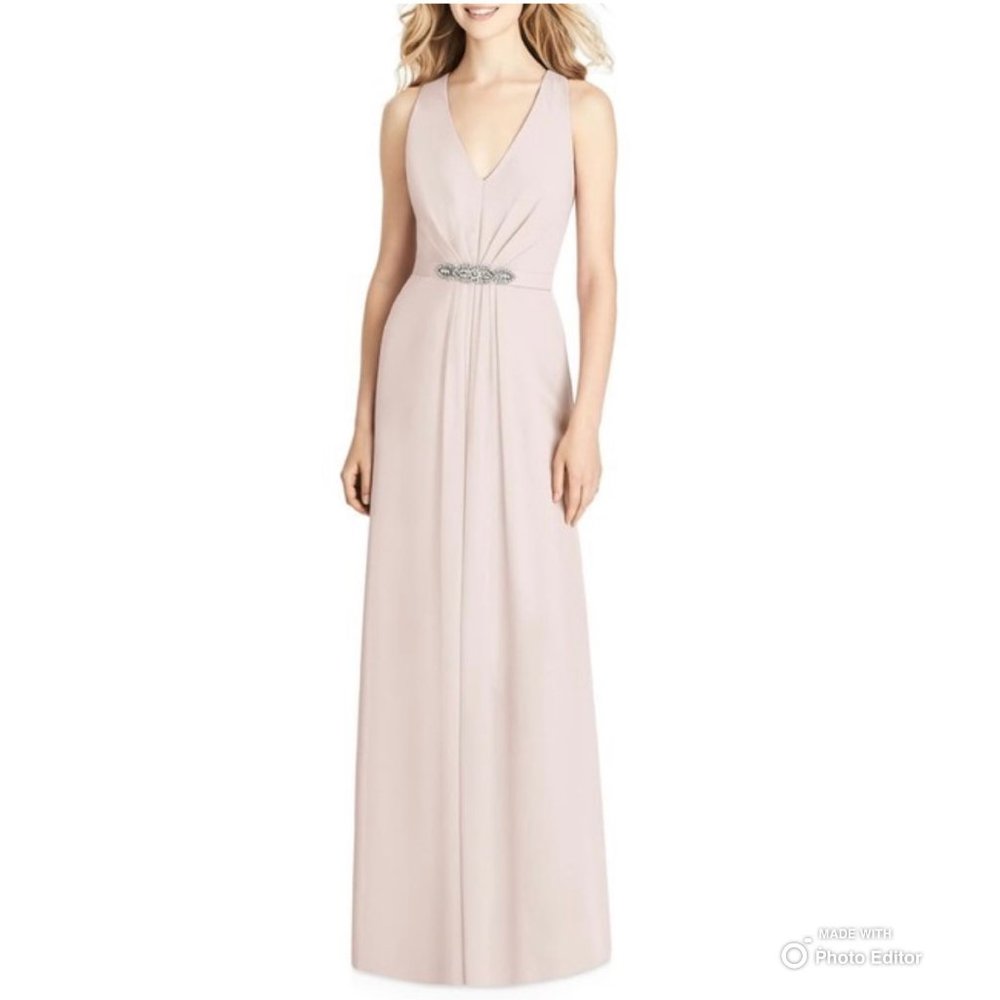 Jenny Packham JP1002 Pink Bridesmaid Dress